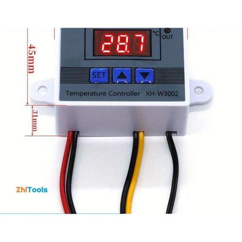 Zhltools Dijital Termostat XH-W3002 LED Ekranlı Sıcaklık Kontrol Cihazı 220V