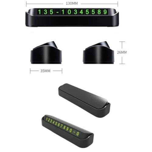 Tüm Araçlara Uyumlu Araç Içi Park Numaratör Oto Araç Numaratör