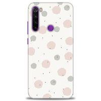 Xiaomi Redmi Note 8 Kılıf HD Baskılı Kılıf - Soft Benekler + Tam Ekran Koruyucu