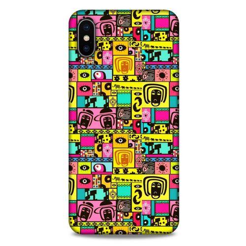 Graffitix (41) Desenli Silikon Kapak Apple iPhone XS Max Kılıf