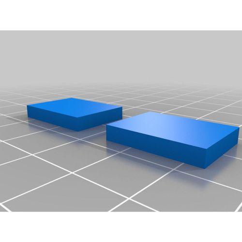 Küpe Model Dikdörtgen Kombinlenebilir Kolye (Bu ürün Sadece Plastik parçadır - Almadan Önce Soru Sorabilirsiniz)