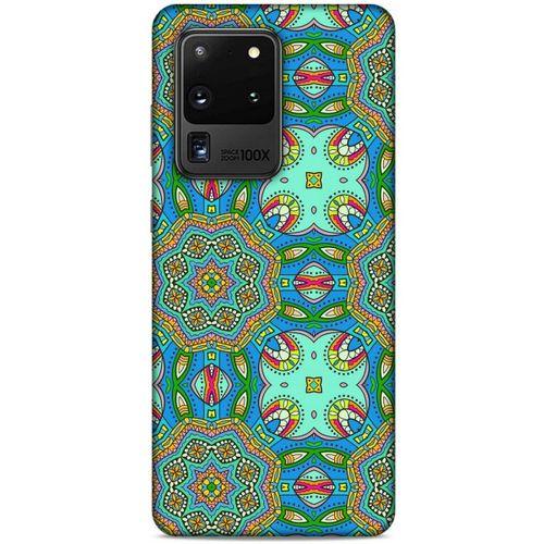 Ethnic Culture (99) Samsung Galaxy S20 Ultra Kılıf Silikon Kapak Desenli