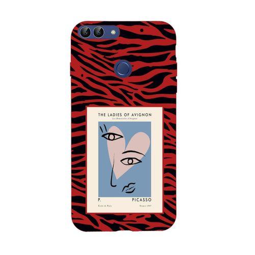 Huawei Psmart 2018 Picasso The Ladies of Avignon Premium Silikonlu Telefon Kılıfı