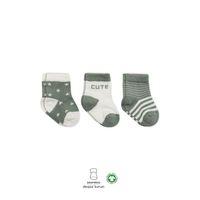 Bistyle Bistyle 3'Lü Penye Cute Stars Soket Çorap BS10115 Nil