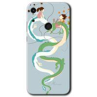 Huawei Y6s Kılıf HD Desen Baskılı Arka Kapak - Snake Friendship