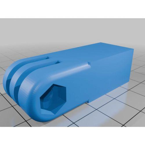 GoPro Montaj Aparatı 3D Baskı (Bu ürün Sadece Plastik parçadır - Almadan Önce Soru Sorabilirsiniz)