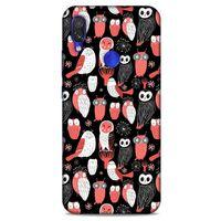 Baykuşlar (24) Desenli Silikon Kapak Telefon Kabı Xiaomi Redmi Note 7 Pro Kılıf