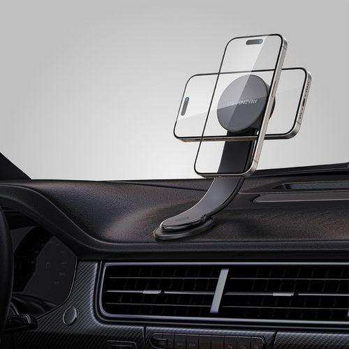 Amazingthing Explorer Pro Mag Magnetik M-safe Uyumlu Bükülebilen Eğimli ve Düz Zemin Araç Telefon Tutucu