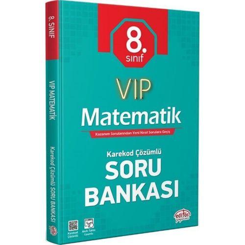 8.Sınıf VIP Matematik Soru Bankası Editör Yayınları