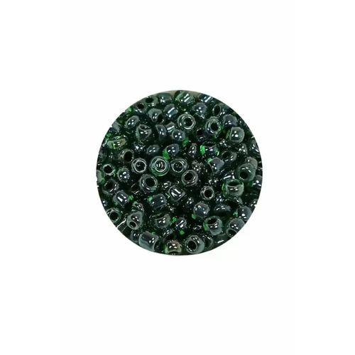 Dökme Cam Kum Boncuk (8/0) 3 mm - 20 Gram - Parlak Yeşil - BNC162