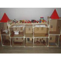 Château Fort M di Val 1/12 Bölüm 10 Çatılar (Bu ürün Sadece Plastik parçadır - Almadan Önce Soru Sorabilirsiniz)