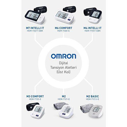 Omron M2 Basic HEM-7121J-E Üst Koldan Ölçer Dijital Tansiyon Aleti