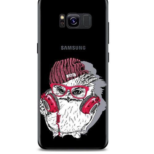 Zoologix (33) Samsung Galaxy S8 Şeffaf Kılıf Silikon Desenli