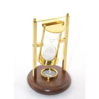 Pirinç Pusulalı Kum Saati Model 2