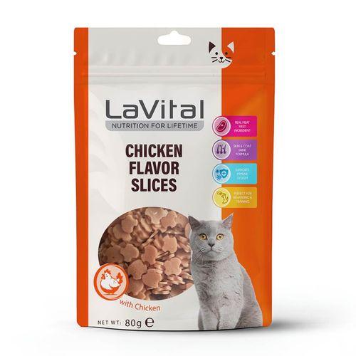 LaVital Kedi Ödül Maması Tavuklu 80gr