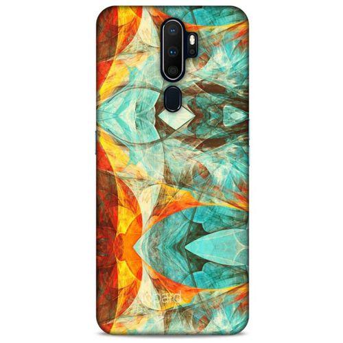 Oppo A5 2020 Kılıf Pastel Renkler (11) Tam Koruma Su Yeşili