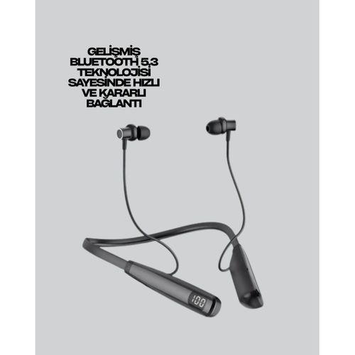 Bluetooth 5.3 Boyun Bantlı Kulaklık – Oyun Ve Müzik Modu, Sd Kart Desteği