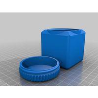 Kişiselleştirilmiş Vida Kapaklı Kübik Kutusu X1 (Bu ürün Sadece Plastik parçadır - Almadan Önce Soru Sorabilirsiniz)