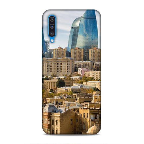 Samsung Galaxy A50 Uyumlu Kılıf Azarbaijan (31) TPU Kılıf Bakü Kuleler