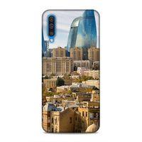 Samsung Galaxy A50 Uyumlu Kılıf Azarbaijan (31) TPU Kılıf Bakü Kuleler