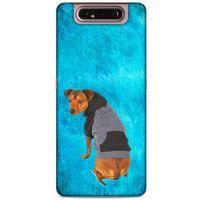 Samsung Galaxy A80 Kılıf Köpek Kıyafetleri (34) Slim Armor Kılıf Kapişonlu Sweet