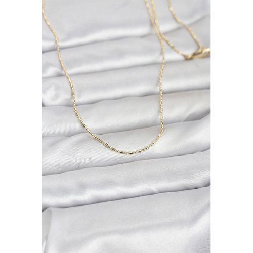 CM 14K Gold Renk Parçalı Topçuk Model 60 cm Kadın Kolye