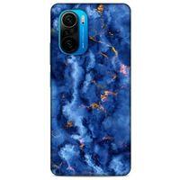 Xiaomi Poco F3 Uyumlu Kılıf Mavi Delisi (7) Telefon Kılıfı Mermer