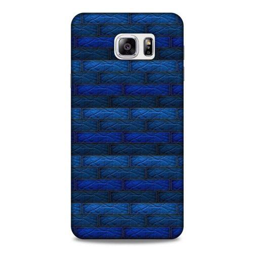 Samsung Galaxy Note 5 Kılıf Patchwork (43) Thin Fit Kılıf Mavi Tonları