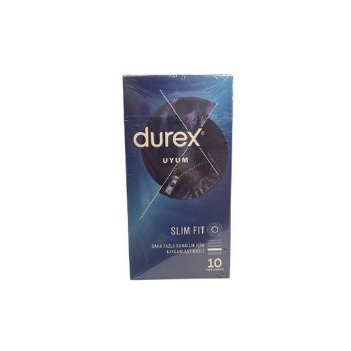 Durex Durex Prezervatif Slim Fit Uyum 10'lu 5052197060980