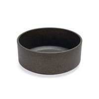 Beeztees DBL Köpek Mama Su Kabı, Bambu, Antrasit, 17cm, 800ml