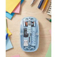 Ofis Ve Günlük Kullanım İçin Mavi Bluetooth Kablosuz Mouse