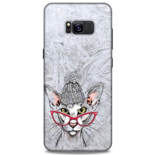 Animax Bereli Kedi Samsung Galaxy S8 Plus Kılıf Desenli Silikon