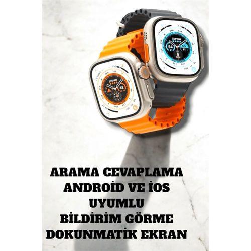 Uyku Ve Nabız Takipli, Wireless Şarjlı Akıllı Saat Android Ve İos Uyumlu