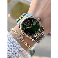 Jg.Polo Club Çelik Kasa & Kordon Kararma Ve Renk Atma Yapmaz Kadın Kol Saati+Bileklik JG02637.4