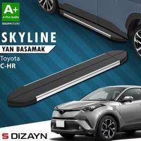 S-Dizayn Toyota C-HR Skyline Krom Yan Basamak 173 Cm 2016-2023 A+ Kalite
