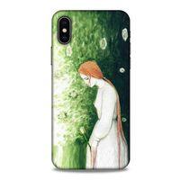 Apple iPhone XS Kılıf Depresyon (16) Kalın Kılıf Turuncu Mavi