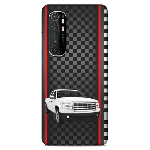 Lopard Xiaomi Mi Note 10 Lite Uyumlu Kılıf PickUpX (3) Kapak Beyaz
