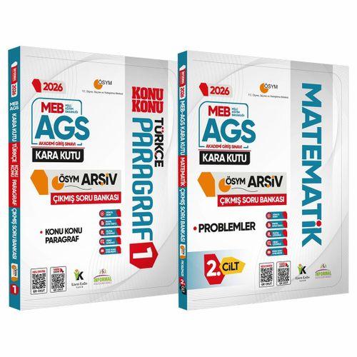 2026 MEB-AGS Kara Kutu GENEL YETENEK ALTIN SET ÖSYM Çıkmış Soru Bankası Konu Özetli Dijital Çözümlü