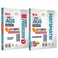 2026 MEB-AGS Kara Kutu PARAGRAF ve PROBLEMLER ÖSYM Çıkmış Soru Bankası 2li Set Konu Özetli Çözümlü