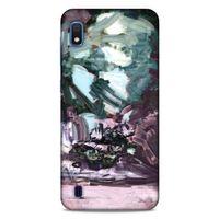 Lopard Samsung Galaxy A10 Uyumlu Kılıf Soyut Sanat (39) Baskılı Liquid Crystal Kılıf