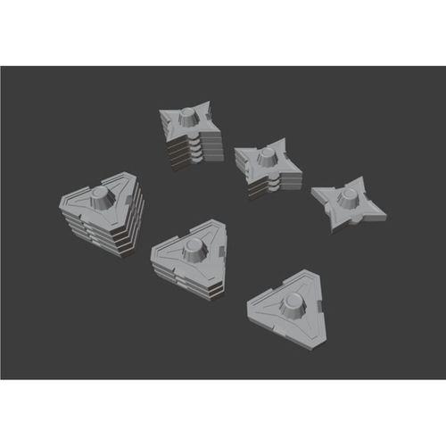 Legion Yığılabilir Yaralı ve Vuruş İşaretçileri 3D Baskı (Bu ürün Sadece Plastik parçadır - Almadan Önce Soru Sorabilirsiniz)