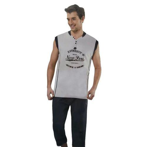 Erkek Kaprili Pijama Takımı 20009