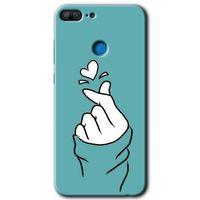 Honor 9 Lite HD Baskılı Kılıf + 9D Tam Ekran Koruyucu - Mutluluk