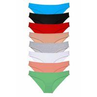 8 adet Süper Eko Set Likralı Kadın Slip Külot Set 1