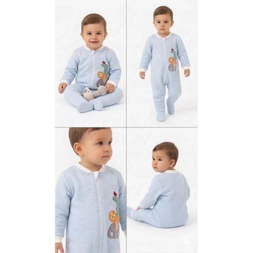 6/48 Ay Kapitoneli Nakışlı Bebek Uyku Tulumu