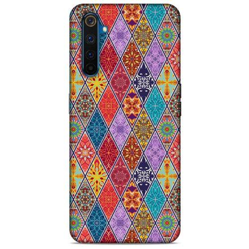 Ethnic Culture (4) Oppo Realme 6 Pro Kılıf Silikon Kapak Desenli