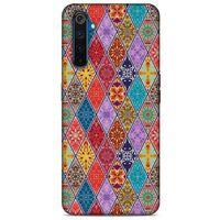 Ethnic Culture (4) Oppo Realme 6 Pro Kılıf Silikon Kapak Desenli