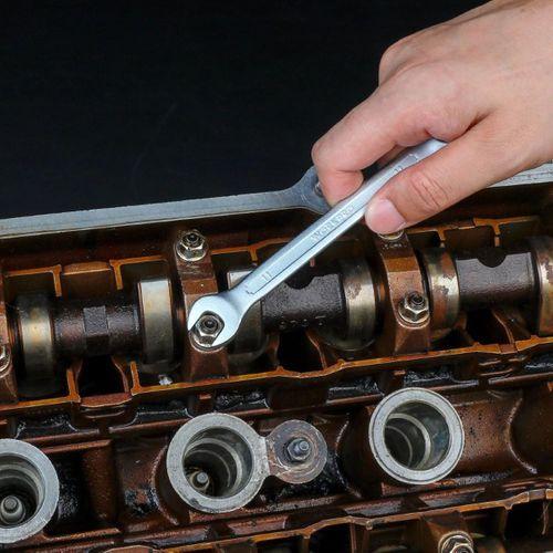 WORKPRO WP202504 6-32mm 23 Parça CR-V Profesyonel Kombine Anahtar Takımı + Bez Taşıma Kılıfı