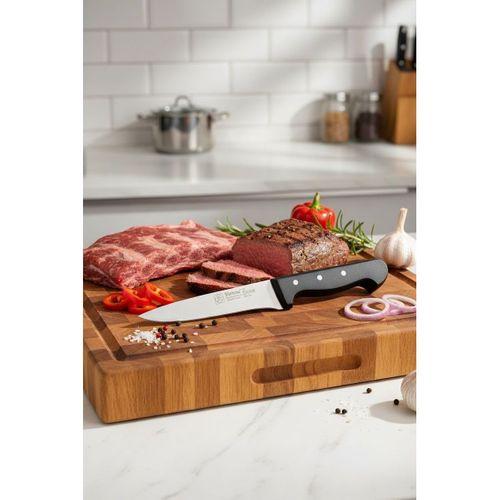 Sürmene Sürbisa 61012 Kasap Bıçağı 27 Cm Et Kesim Kemik Kaburga Sıyırma Doğrama Mutfak Ekmek Sebze Bıçağı