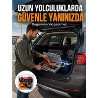 Profesyonel Araç İçi Acil Durum Seti 27 Parça Çok Amaçlı Oto Yardım Çantası